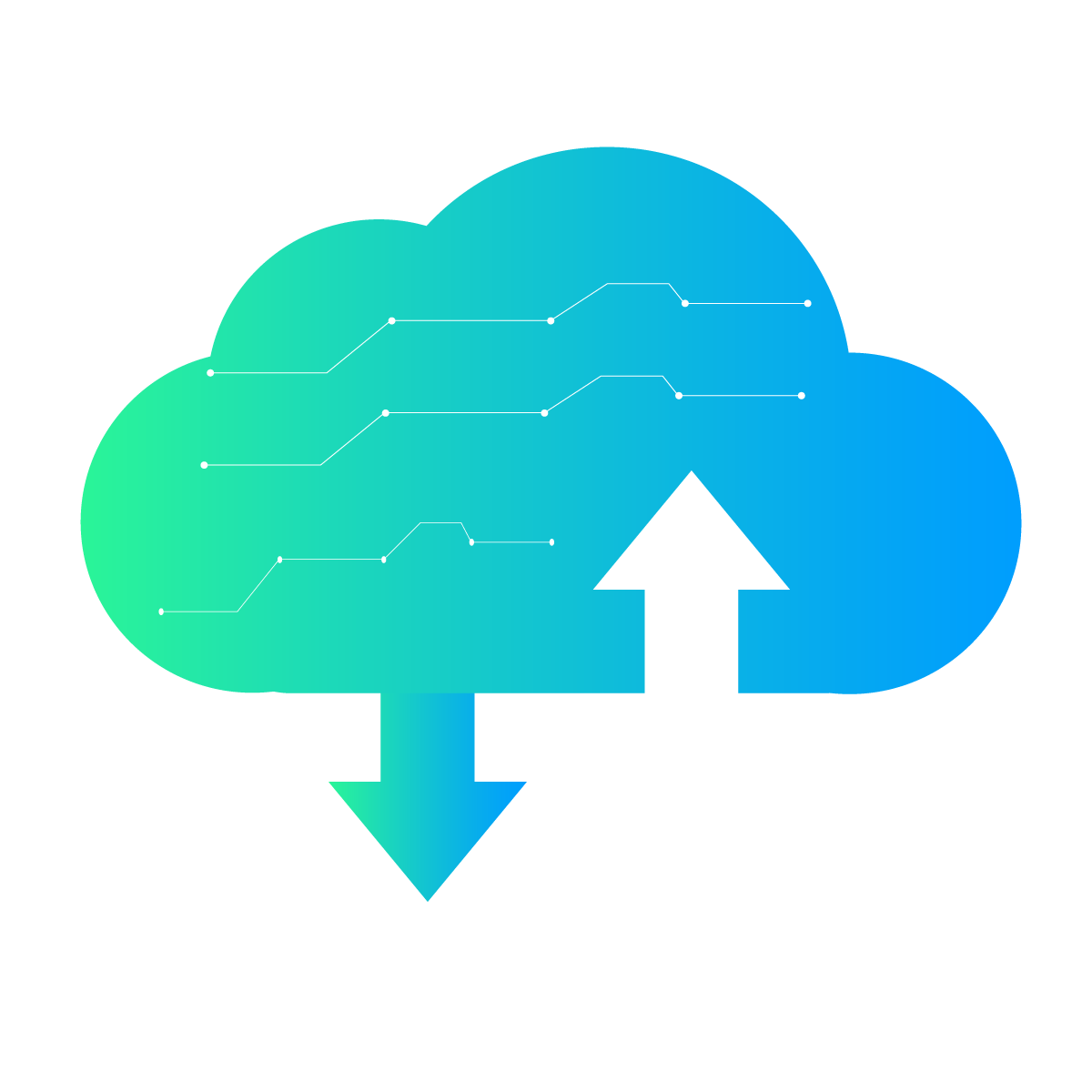 AI Cloud Illustration